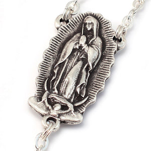 Our Lady of Guadalupe Rosary, Silver