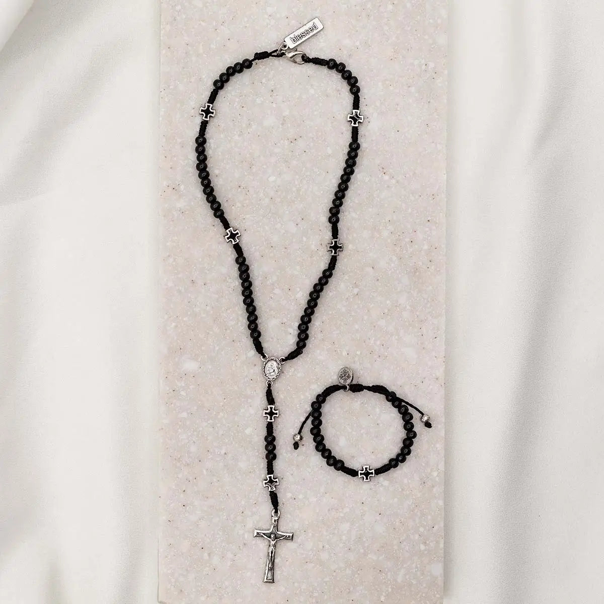 My Saint My Hero - In Communion Set (Black / Silver)