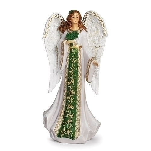 8"H IRISH ANGEL FIGURE