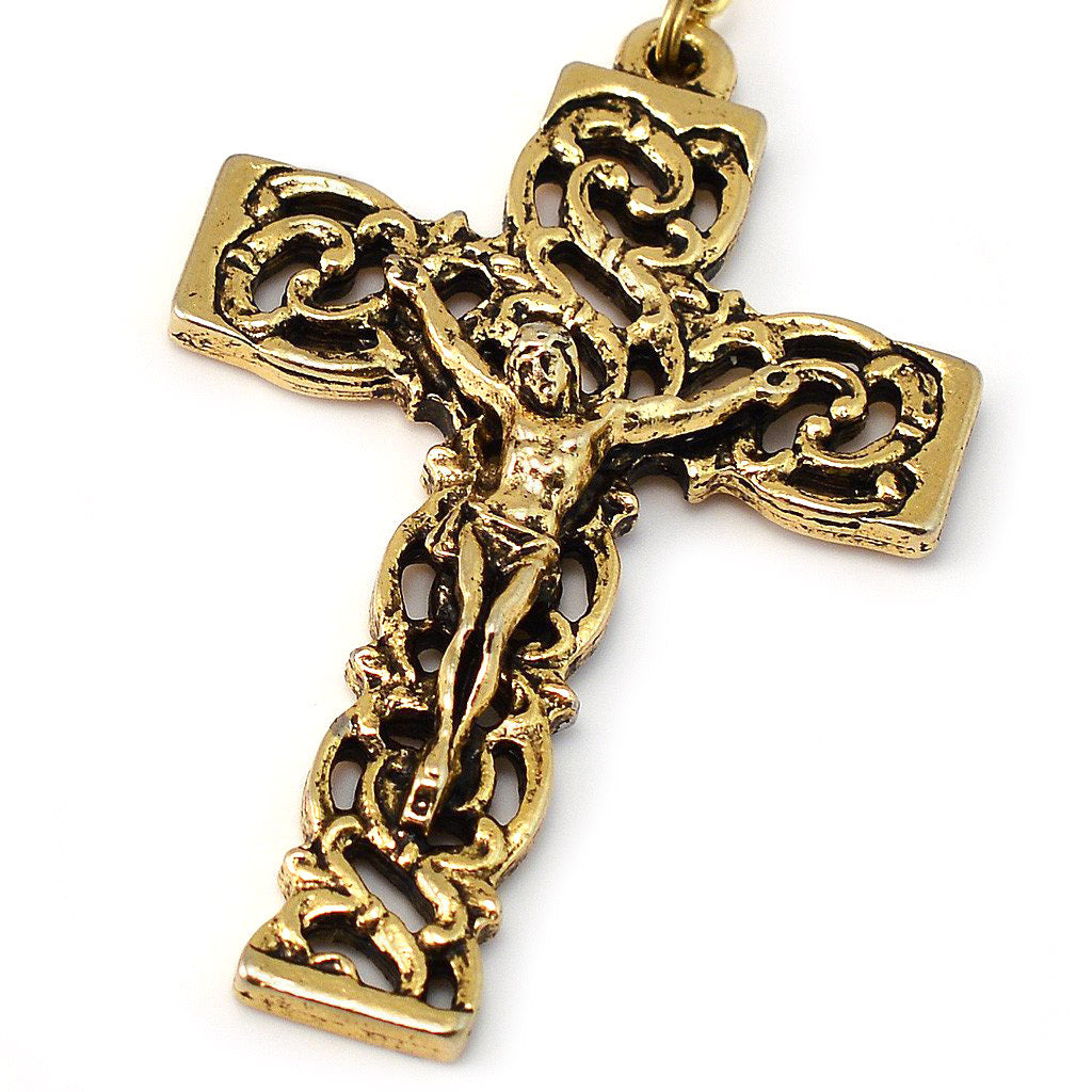 GHIRELLI - MARY'S MOTHERLY LOVE COLLECTION GOLD ROSARY