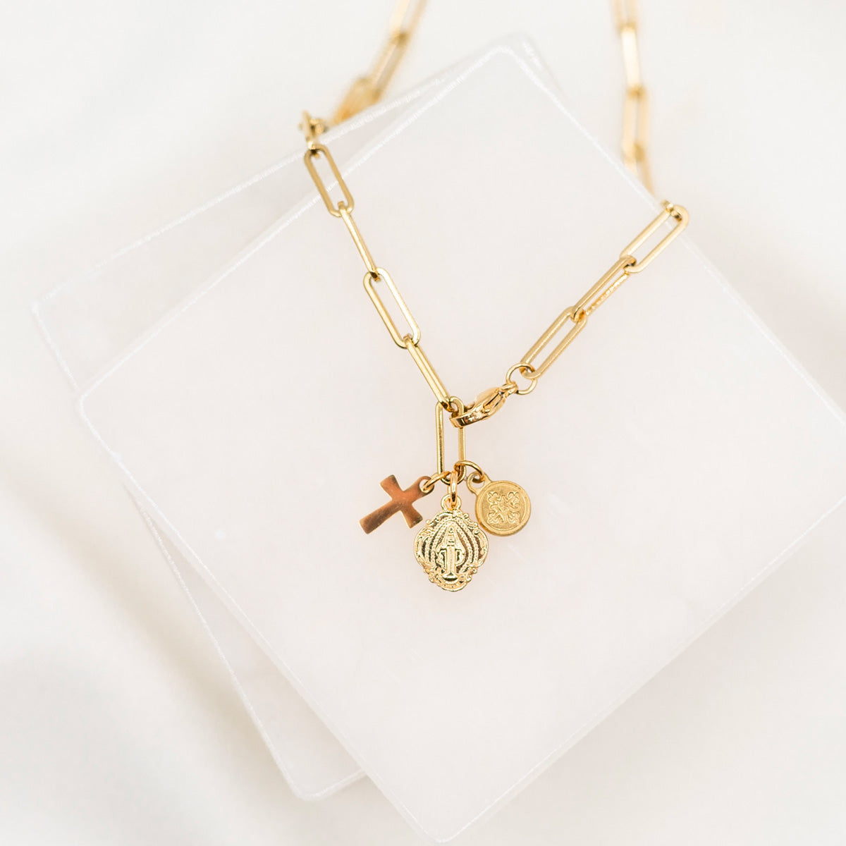 My Saint My Hero - Renewal Consecration Necklace (Gold)