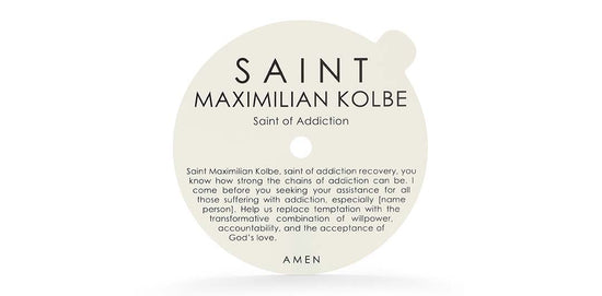 SAINT - Saint Maximilian Kolbe Saint of Addiction Recovery