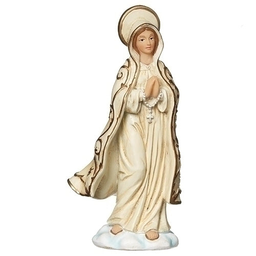 4"H OUR LADY OF FATIMA FIGURE