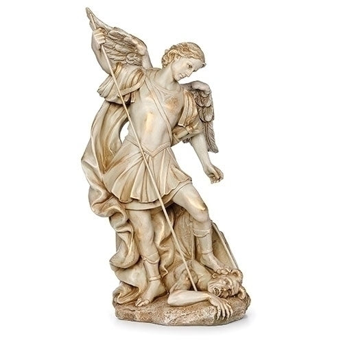 15"H ST. MICHAEL FIGURE RENAISSANCE COLLECTION