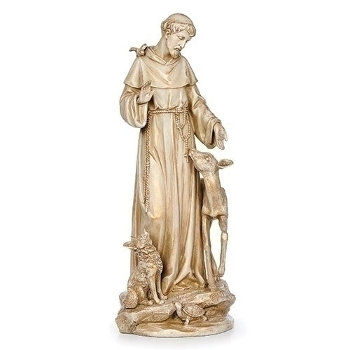 13.5"H ST. FRANCIS FIGURE RENAISSANCE COLLECTION