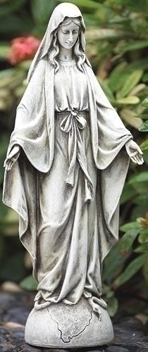 14"H OUR LADY OF GRACE GARDEN STATUE