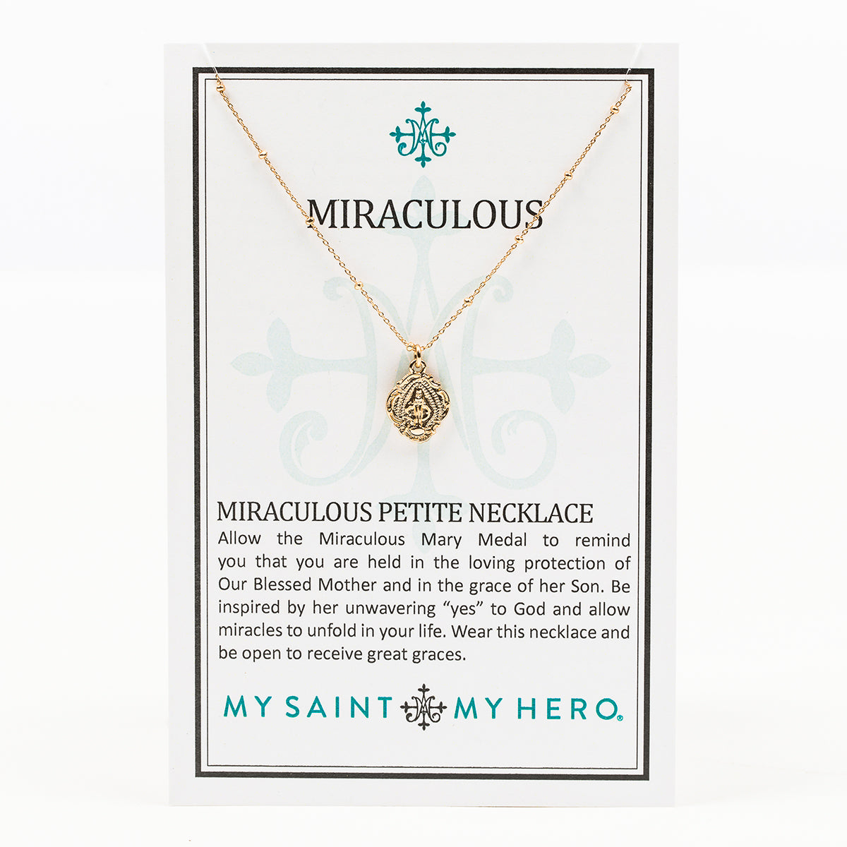 Miraculous Petite Necklace (GOLD)