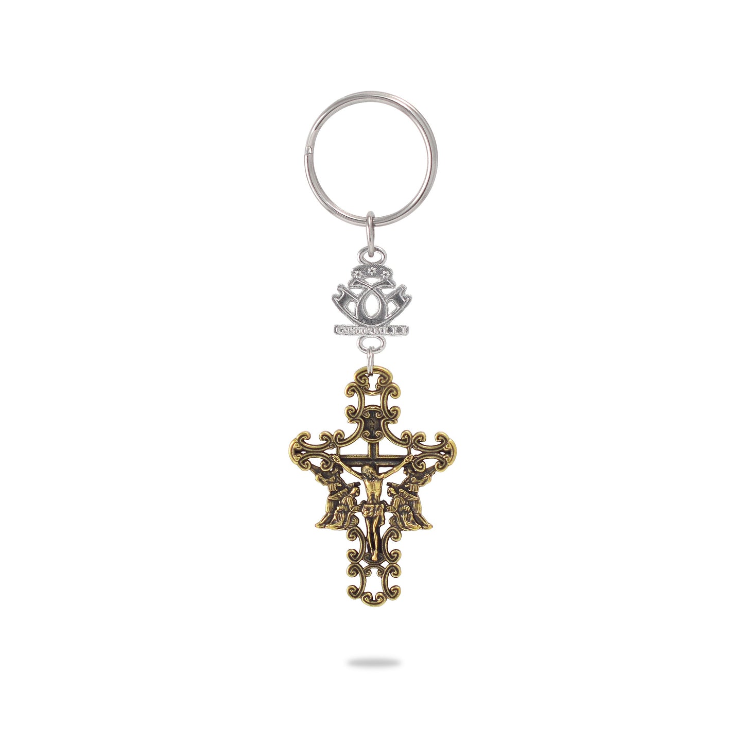 Ghirelli - KEY CHAIN - ANGELS CRUCIFIX