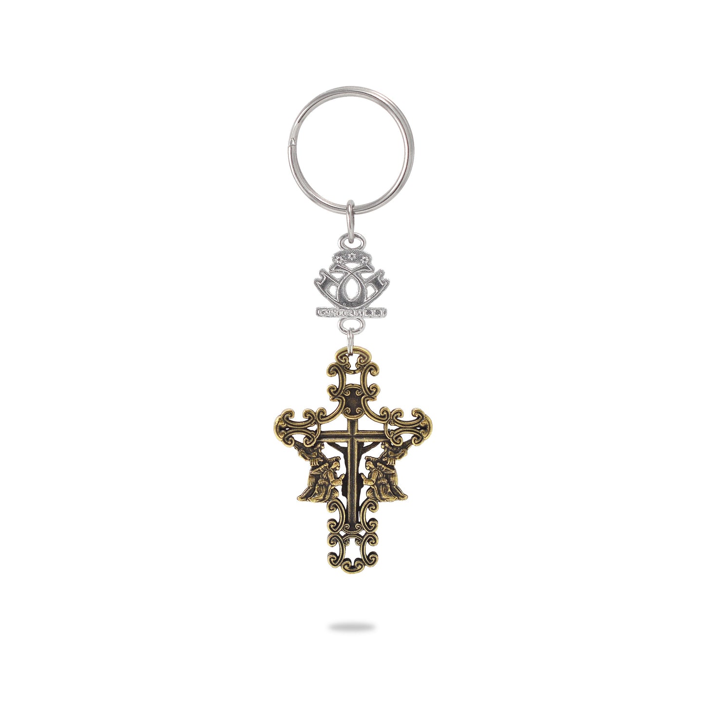 Ghirelli - KEY CHAIN - ANGELS CRUCIFIX