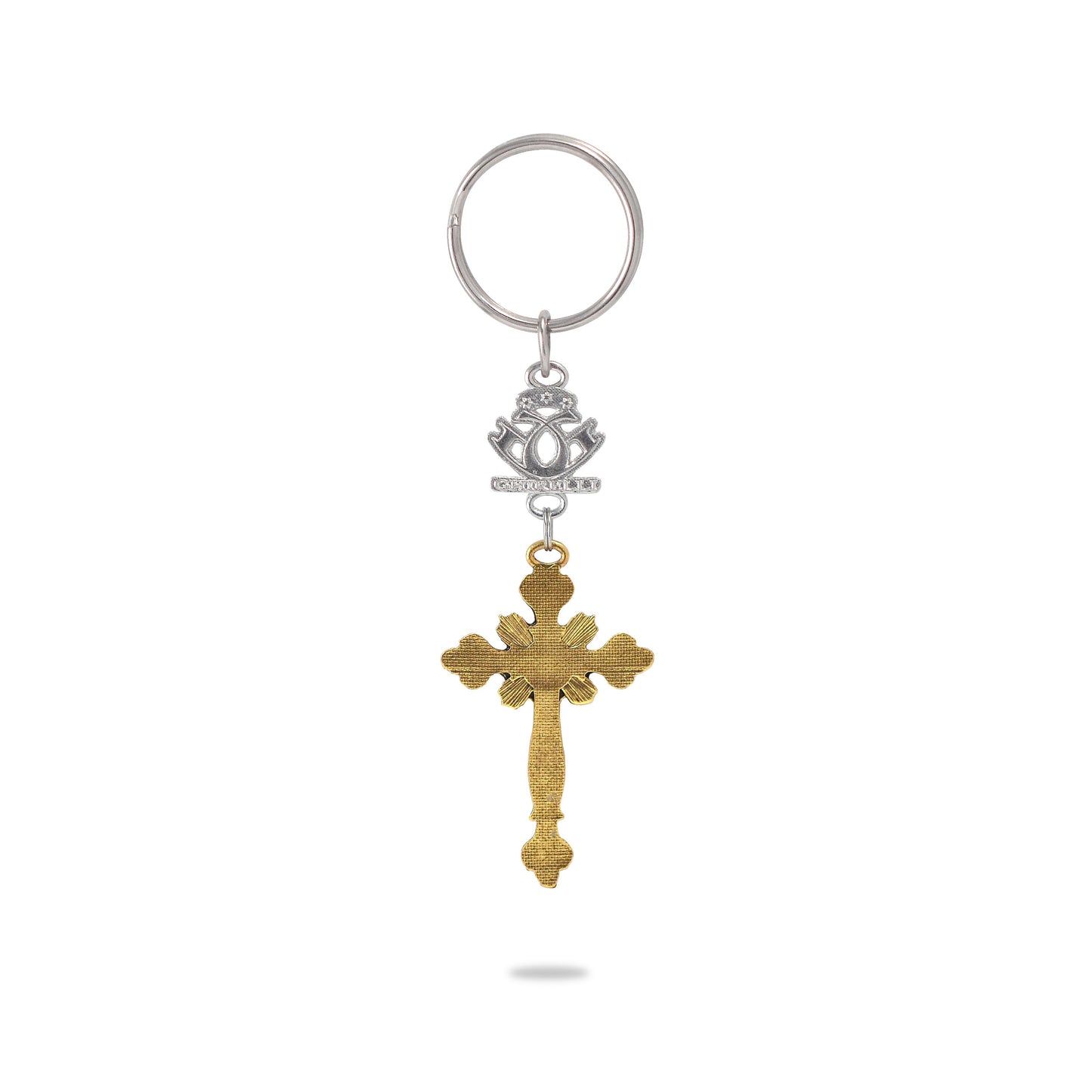 Ghirelli - KEY CHAIN - EUCHARISTIC OSTENSORY CRUCIFIX