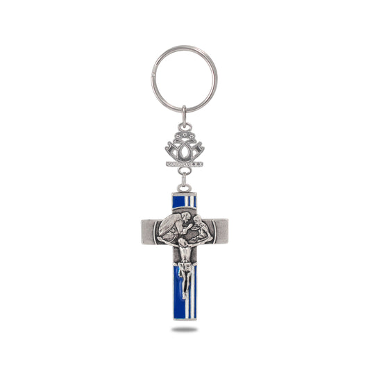 Ghirelli - KEY CHAIN - MOTHER TERESA OF CALCUTTA CRUCIFIX