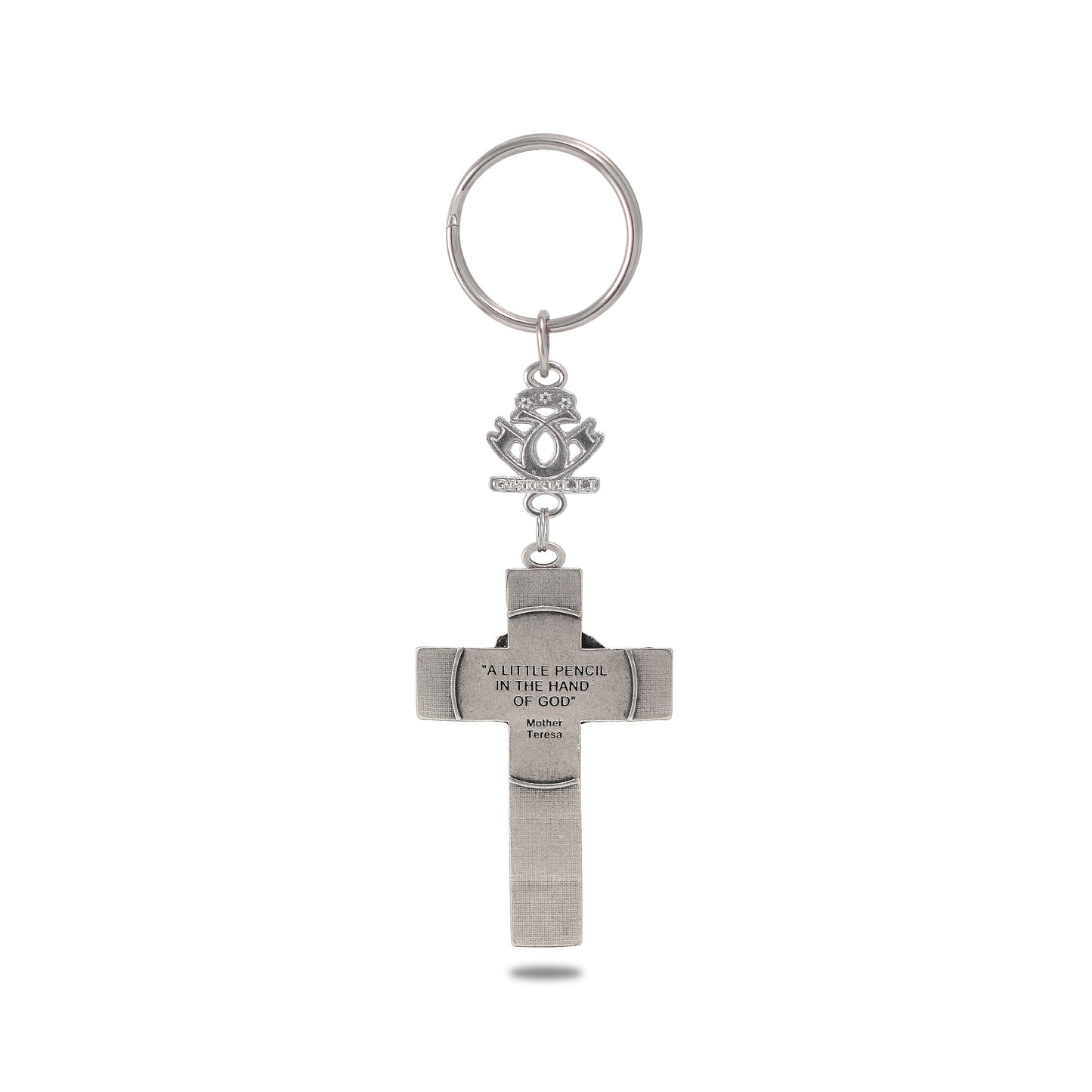 Ghirelli - KEY CHAIN - MOTHER TERESA OF CALCUTTA CRUCIFIX