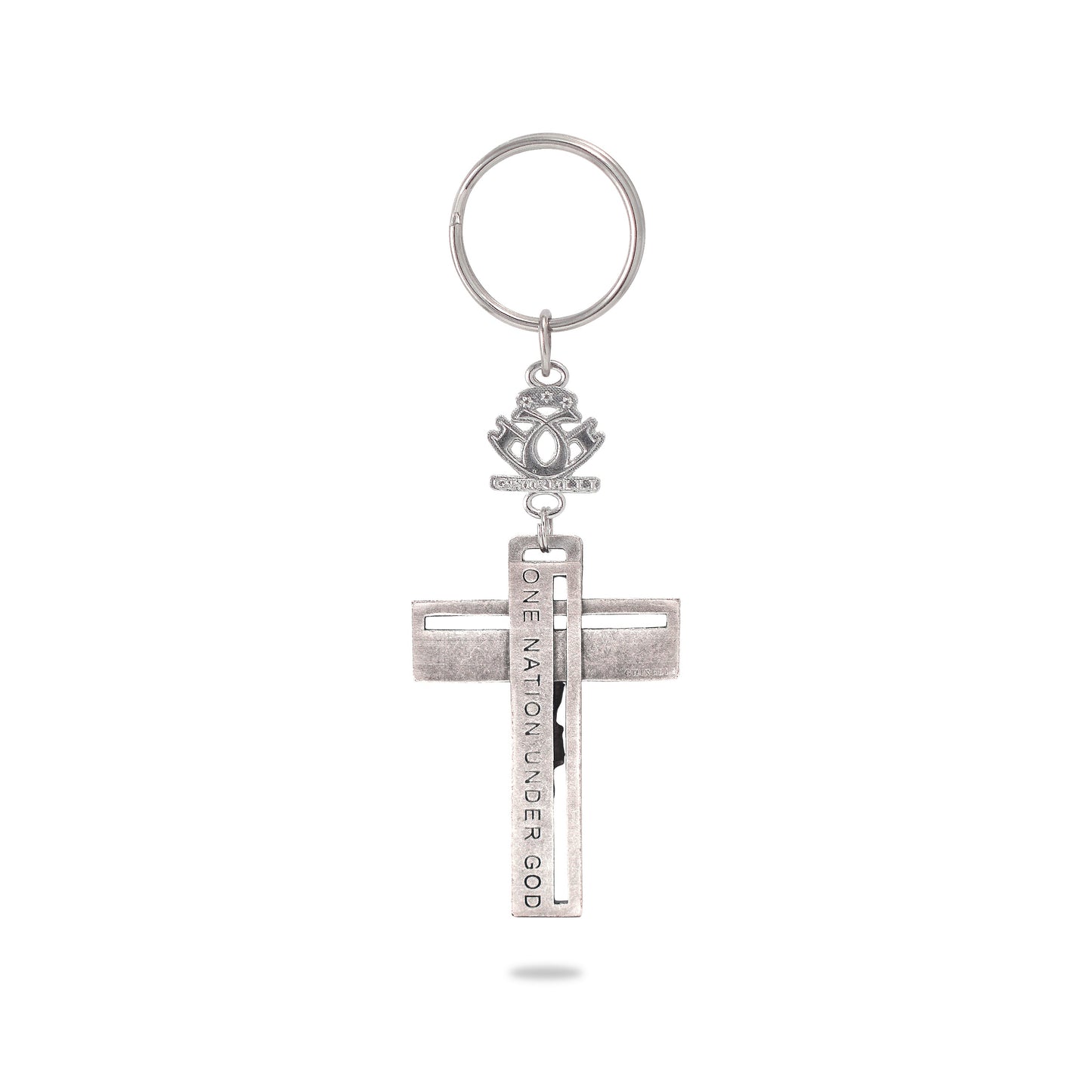 Ghirelli - KEY CHAIN - PATRIOTIC CRUCIFIX